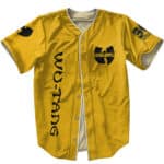 36 Chambers Wu-Tang Clan Yellow Baseball Shirt