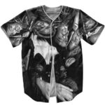 424 X Wu-Tang Clan Members Photo Art MLB Jersey