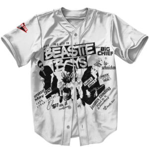 Beastie Boys Typography Design Baseball Uniform