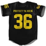 Protect Ya Neck Wu-Tang Clan 36 Logo MLB Jersey