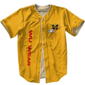 Wu-Tang 36 Shaolin Wear Logo Baseball Uniform