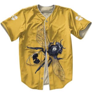 Wu-Tang Clan Bee Minimalist Logo Baseball Shirt
