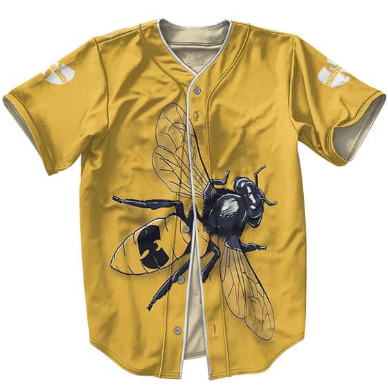 Wu-Tang Clan Bee Minimalist Logo Baseball Shirt