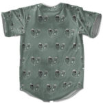 Wu-Tang Clan Iconic Logo Pattern Baseball Jersey