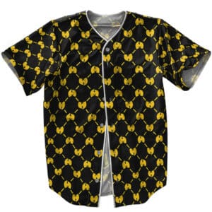 Wu-Tang Clan Killer Bees Logo Pattern MLB Jersey