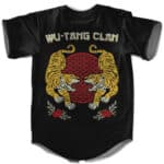 Wu-Tang Clan Tiger & Rose Art Baseball Shirt