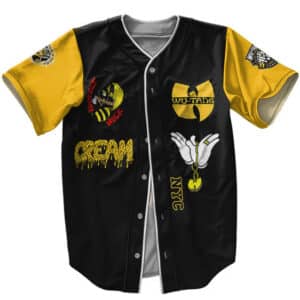 Wu-Tang Song Triumph Lyrics Art Baseball Jersey