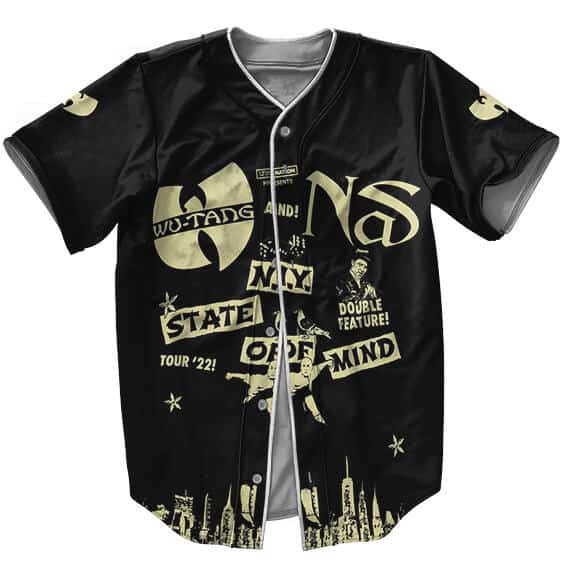 Wu-Tang X Nas State of Mind Tour Art MLB Jersey