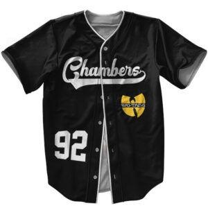 92 Chambers Wu-Tang Legendary Weapons MLB Jersey