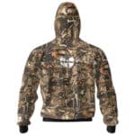 Abstract Camouflage Wu-Tang Clan Logo Zip Hoodie