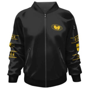 All-City Edition Wu-Tang Clan Black Bomber Jacket