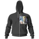 Beastie Boys Body Movin Comics Black Zip Hoodie
