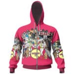 Beastie Boys Cartoon Characters Art Zip Hoodie