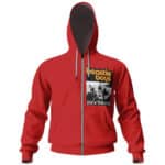 Beastie Boys Check Your Head Red Zipper Hoodie