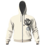 Beastie Boys Crew Vinyl Disc Sketch Zip-Up Hoodie