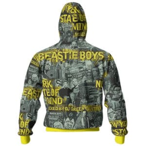 Beastie Boys NY State of Mind Collage Zip Hoodie
