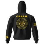 C.R.E.A.M. Minimalist Logo Wu-Tang Zipper Hoodie