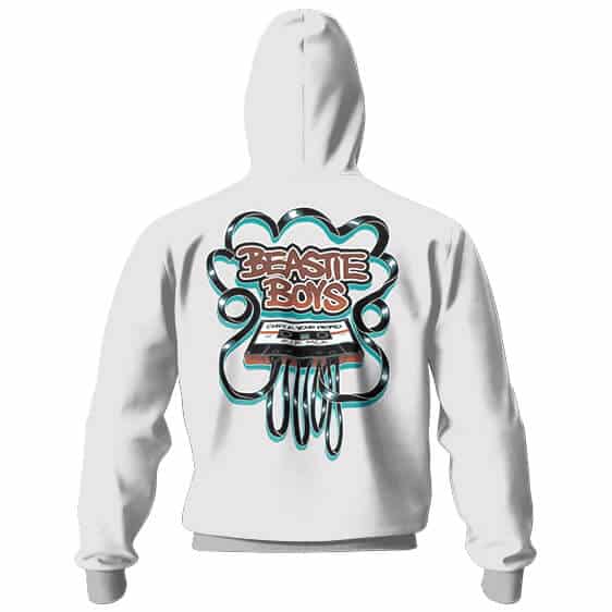 Check Your Head Cassette Tape Art Zip-Up Hoodie