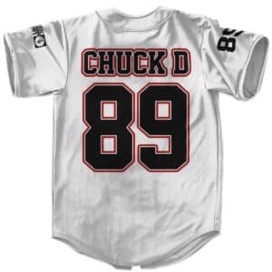 Chuck D 89 Public Enemy Design Baseball Shirt