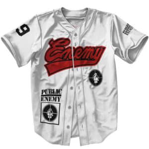 Chuck D 89 Public Enemy Design Baseball Shirt