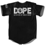 DOPE Public Enemy Fight The Power Baseball Jersey