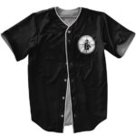 Fight The Power Typographic Art Baseball Shirt