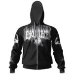 Ghostface Killah Smoke Typography Art Zip Hoodie