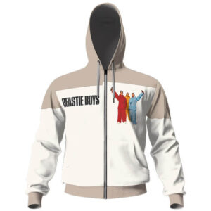 Hip-Hop Group Beastie Boys Crew Art Zipper Hoodie