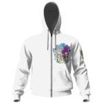 Intergalactic Beastie Boys Drawing Zip-Up Hoodie