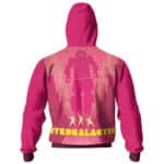 Intergalactic Robot Silhouette Art Zip-Up Hoodie