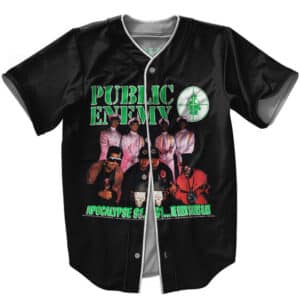 Public Enemy Apocalypse 91 Vintage Baseball Shirt