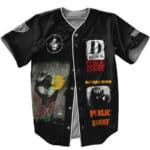 Public Enemy Cover Photos Art Baseball Jersey