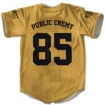 Public Enemy Fight The Power Logo Baseball Jersey