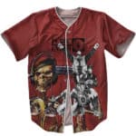 Public Enemy Skull Members Art Baseball Jersey