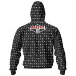 Rap Group Beastie Boys Head Pattern Zip Hoodie