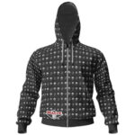 Rap Group Beastie Boys Head Pattern Zip Hoodie