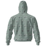 Rap Group Wu-Tang Clan Logo Pattern Zip-Up Hoodie