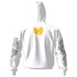 Return of the Wu-Tang Artwork White Zip Hoodie