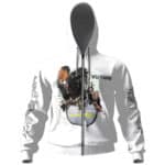 Return of the Wu-Tang Artwork White Zip Hoodie
