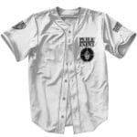 Scum Bunny X Public Enemy Logo Baseball Jersey