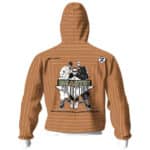 The Beastie Collection Retro Pattern Zip Hoodie