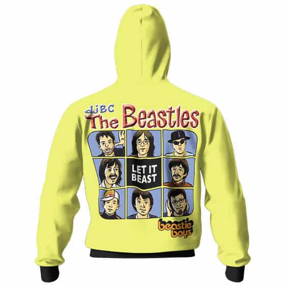 The Beatles Beastie Boys Let It Beast Zip Hoodie
