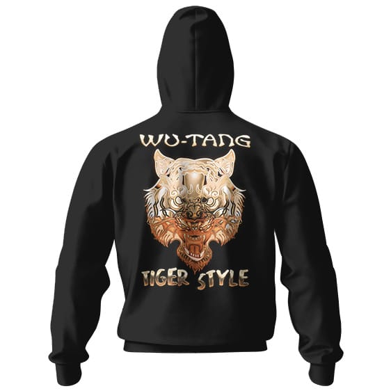 Tiger Style Wu-Tang Tiger Logo Black Zip Hoodie