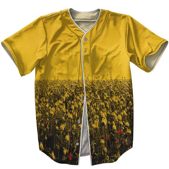 Vintage Flower Field Wu-Tang Clan Baseball Shirt