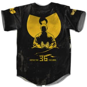 Wu-Tang 36 Chambers Atlanta Poster Baseball Shirt