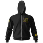 Wu-Tang 36 Chambers Shaolin Silhouette Zip Hoodie