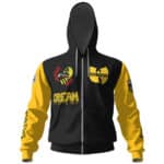Wu-Tang Clan Cream Killer Bee Logo Zip-Up Hoodie