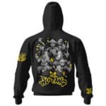 Wu-Tang Clan Crew Artwork Black Zip-Up Hoodie
