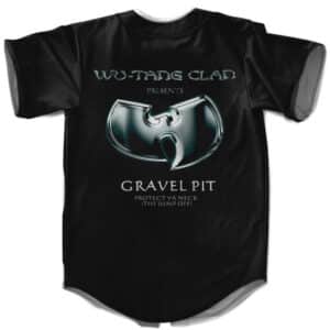 Wu-Tang Clan Gravel Pit Poster Baseball Shirt