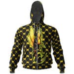 Wu-Tang Clan Killer Bee Logo Pattern Zip Hoodie